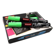 Маркер крейдяний Luxor Chalk 3043 зелений Маркер крейдяний Luxor Chalk 3043 зелений