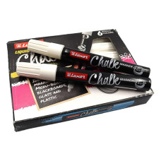 Маркер крейдяний Luxor Chalk 3044 білий Маркер крейдяний Luxor Chalk 3044 білий
