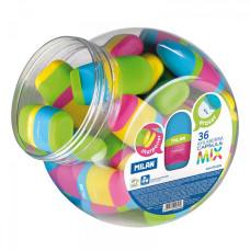 Ластик плюс точилка Milan 4701236 Capsule 6.5х3.5 см