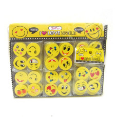 Ластик Smile L3709 2.5см жовтий