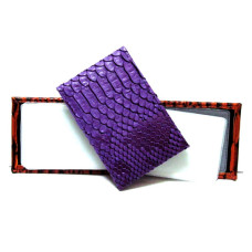 Візитниця горизонтальна Snake violet 32 ??карти