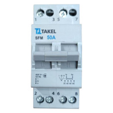 Перемикач навантаження Takel трипозиційний SFM 2P 50A