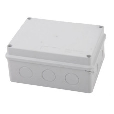 Коробка розподільна зовнішнього монтажу Takel 150x110x70мм без отворів IP65 ABS пластик