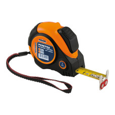 Рулетка магнітна Miol 10-708 self lock прогумована з двосторонньою стрічкою 8м Premium