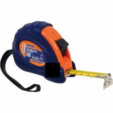 Рулетка магнітна Miol 10-820 self lock прогумована з двосторонньою стрічкою 2м Premium