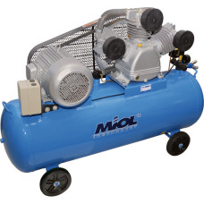 Компресор масляний Miol 81-197 трициліндровий W-подібний 7.5кВт 220л з мідною обмоткою