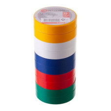Ізолента ПВХ Intertool IT-0029 17х0.15мм 25м асорті