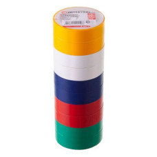 Ізолента ПВХ Intertool IT-0014 17х0.15мм 10м асорті