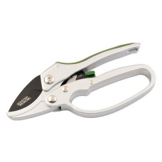 Секатор садовий Master-Tool 14-6118 з храповим механізмом ручки AL плюс TPR тефлон лезо SK5 185мм