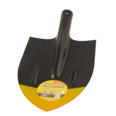 Лопата штикова Mastertool 14-6255 чорно-жовта пофарбована 210x290x405мм 0.7кг