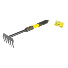Граблі садові Mastertool 14-6167 5 зубів з подовженою ручкою та гумовим покриттям 410х100мм Граблі садові Mastertool 14-6167 5 зубів з подовженою ручкою та гумовим покриттям 410х100мм