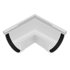 Кут жолоба Rainway зовнішній 90 білий 130