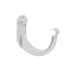 Кронштейн жолоба Rainway короткий металевий 90 білий