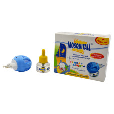 Універсальний захист рідина плюс фумігатор від комарів Mosquitall 45 ночей Універсальний захист рідина плюс фумігатор від комарів Mosquitall 45 ночей