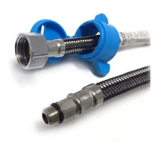 Шланг для підведення води Zegor до змішувача нержавійка плюс нейлон L500 1/2 Шланг для підведення води Zegor до змішувача нержавійка плюс нейлон L500 1/2