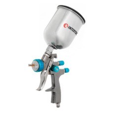 Фарбопульт пневматичний Intertool PT-0133 LVLP BLUE NEW форсунка 1.4мм