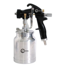 Фарборозпилювач Intertool PT-0214 HVLP Black PROF 1.5мм нижн. метал. бачок рег. подачей тиску