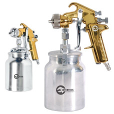 Фарборозпилювач Intertool PT-0219 HP Gold PROF 1.4мм нижн.метал.бачок 1000мл