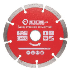 Диск відрізний Intertool CT-1007 сегментний алмазний 125мм 22-24%