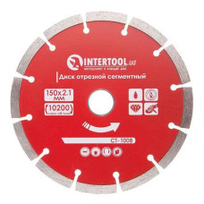 Диск відрізний Intertool CT-1008 сегментний алмазний 150мм 22-24%