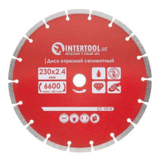 Диск відрізний Intertool CT-1010 сегментний алмазний 230мм 22-24%