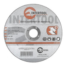 Круг відрізний по металу Intertool CT-4012 150х2.0х22.2мм