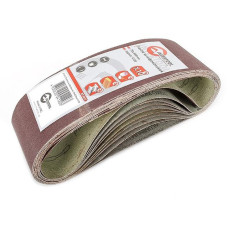 Стрічка шліфувальна Intertool BT-0412 75x533мм зерно 120 10шт