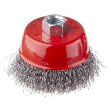 Щітка чашкова Intertool BT-1075 75мм для КШМ М14 крученого дроту