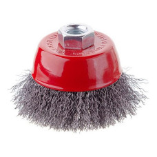 Щітка чашкова Intertool BT-1085 85мм для КШМ М14 крученого дроту