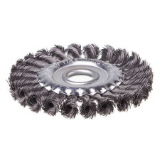 Щітка кільцева Intertool BT-7125 125x22.2мм пучки крученого дроту