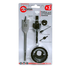 Набір для установки замків Intertool SD-0253 3шт