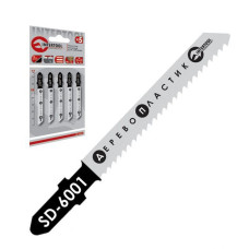 Полотно пильне для лобзика Intertool SD-6001 робоча довжина 50мм по дер.фанері лам.ізол.мат пласт. 5