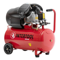 Компресор Intertool PT-0004 50л 2.23кВт 220В 8 атм 354л / хв 2 циліндра