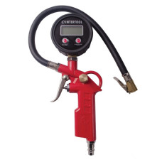 Пістолет для накачування шин Intertool PT-0508 з цифровим манометром 63мм