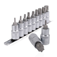 Набір Intertool HT-1849 TORX на планці 1/2