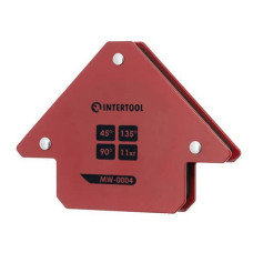 Тримач магнітний для зварювання стріла Intertool MW-0004 45 9013511кг 70х80х14мм