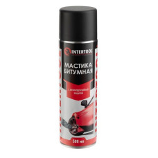 Мастика бітумна аерозоль Intertool FS-6850 500мл