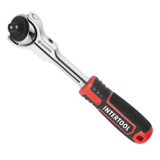 Рукоятка з храповим механізмом поворотна Intertool ET-8008 72 зуба 3/8 