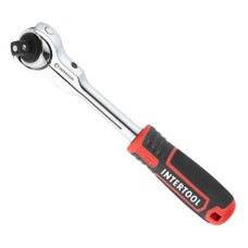 Рукоятка з храповим механізмом поворотна Intertool ET-8009 72 зуба 1/2 
