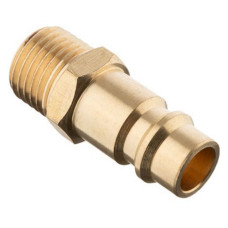 Перехідники Intertool PT-5820 c зовнішнім різьбленням 1/4 на відповідну частину швидкороз'єм з'єдн.