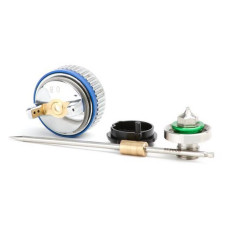 Комплект форсунки Intertool PT-2105 0.8мм для краскоп. PT-0128 дюза воздуш головка голка