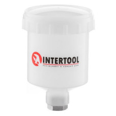 Бачок пластиковий для HVLP міні Intertool PT -1900 з внутрішнім різьбленням M14x1 125мл