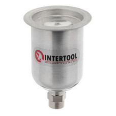Бачок металевий для HVLP міні Intertool PT-1903 з внутрішнім різьбленням M14x1 125мл