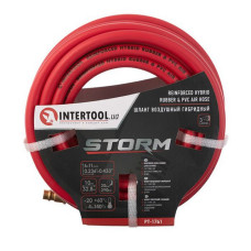 Шланг гібридний професійний Intertool PT-1761 20 атм 6x11мм 10м з латунними швид. з'єднанням