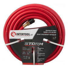 Шланг гібридний проф Intertool PT-1772 20атм 8x15мм 20м з латун швидкороз'ємним з'єднанням storm
