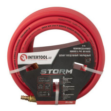 Шланг гібридний професійний Intertool PT-1 20 атм 10x17мм 10м з латун.бистрораз.соедін. Storm