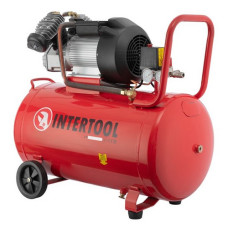 Компресор Intertool PT-0008 100л 3кВт 220 8атм 420 л/хв 2 циліндра