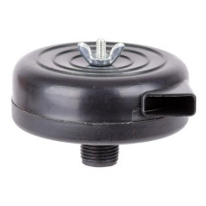 Повітряний фільтр для компресора Intertool PT-9086 діаметр різьби М20 пластиковий корпус змінний пір