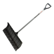 Лопата для прибирання снігу Intertool FT-2090 620х280мм з ручкою 970мм