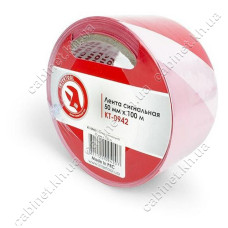 Стрічка сигнальна Intertool KT-0942 50мм x 100м